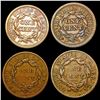 Image 2 : [4] 1819-1852 Varied Large Cents HIGH GRADE