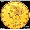 Image 1 : 1868 $10 Gold Eagle UNCIRCULATED
