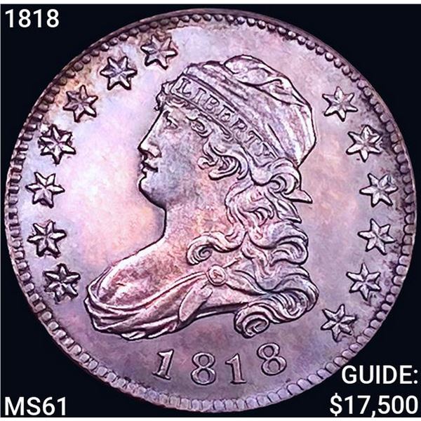 1818 Capped Bust Quarter UNCIRCULATED