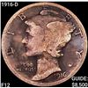 Image 1 : 1916-D Mercury Dime NICELY CIRCULATED