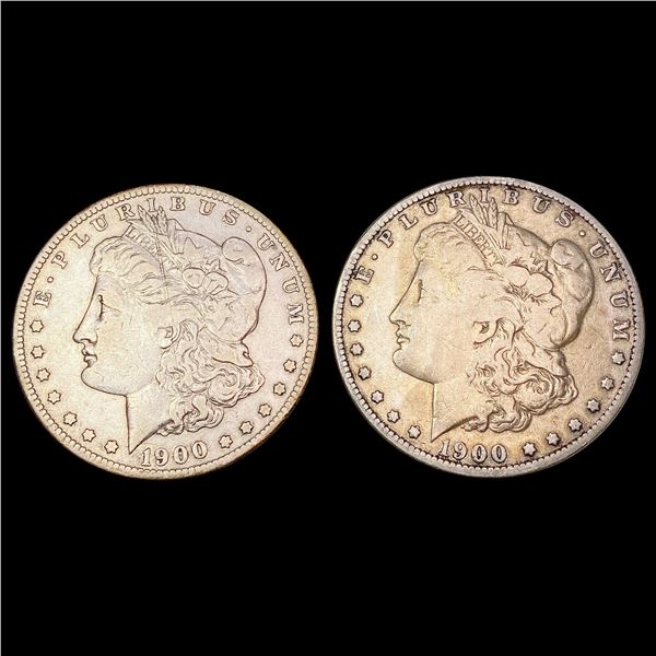 [2] 1900-S Morgan Silver Dollar HIGH GRADE