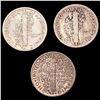 Image 2 : [3] 1916-1921 Mercury Dime UNCIRCULATED