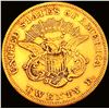 Image 2 : 1861 $20 Gold Double Eagle HIGH GRADE