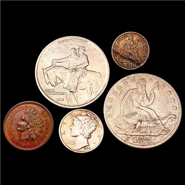 [5] 1871-1926 Varied U.S. Coinage HIGH GRADE
