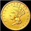 Image 1 : 1857 Rare Gold Dollar CLOSELY UNCIRCULATED