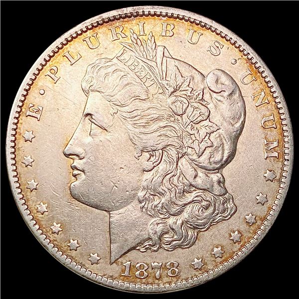 1878-CC Morgan Silver Dollar CLOSELY UNCIRCULATED
