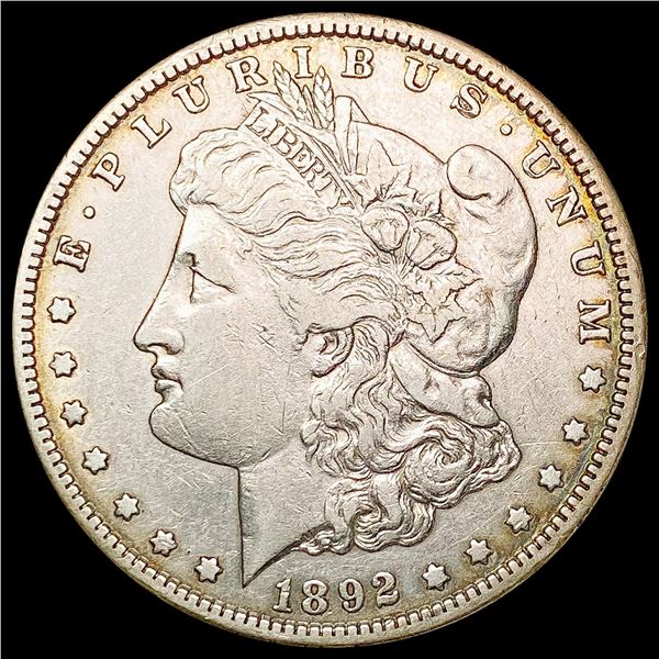 1892-S Morgan Silver Dollar CLOSELY UNCIRCULATED