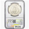 Image 2 : 1884-CC Morgan Silver Dollar NGC MS62