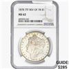 Image 1 : 1878 REV78 Morgan Silver Dollar NGC MS62