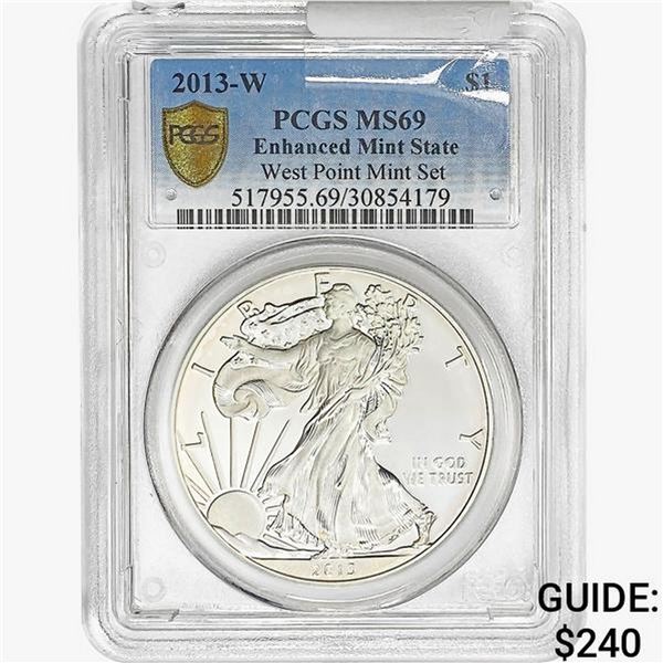 2013-W Silver Eagle PCGS MS69