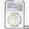 Image 1 : 1891-CC Morgan Silver Dollar NGC BU  Spit Eagle