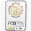 Image 2 : 1884-CC Morgan Silver Dollar NGC MS63