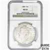 Image 1 : 1889 Morgan Silver Dollar NGC MS63
