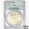 Image 1 : 1922 Silver Peace Dollar PCGS MS64