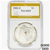 Image 1 : 1902-O Morgan Silver Dollar PGA MS65