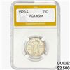 Image 1 : 1920-S Standing Liberty Quarter PGA MS64