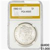 Image 1 : 1882-CC Morgan Silver Dollar PGA MS65