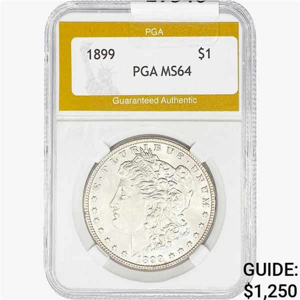 1899 Morgan Silver Dollar PGA MS64
