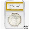 Image 1 : 1900-S Morgan Silver Dollar PGA MS63