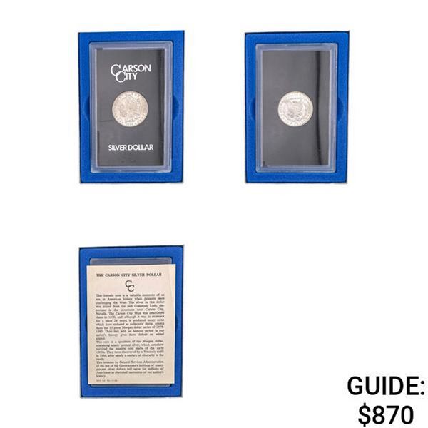 1884-CC Morgan Silver Dollar   GSA