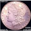Image 1 : 1889-CC Morgan Silver Dollar GEM BU PL