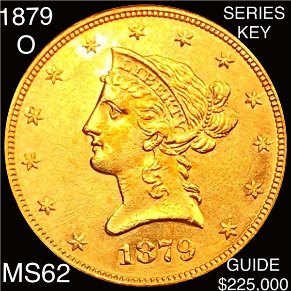 1879-O $10 Gold Eagle UNCIRCULATED +