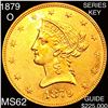 Image 1 : 1879-O $10 Gold Eagle UNCIRCULATED +