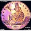 Image 1 : 1876-CC Silver Trade Dollar UNCIRCULATED