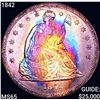 Image 1 : 1842 Seated Liberty Dollar GEM BU