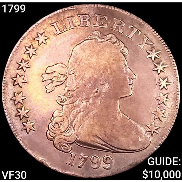 1799 Draped Bust Dollar LIGHTLY CIRCULATED