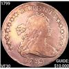 Image 1 : 1799 Draped Bust Dollar LIGHTLY CIRCULATED