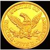 Image 2 : 1845 $5 Gold Half Eagle UNCIRCULATED