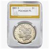 Image 1 : 1881-S Morgan Silver Dollar PGA MS64 PL