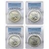 Image 2 : 1922-1923 BU Silver Peace Dollars [7 Coins] PCGS,NGC MS63-64