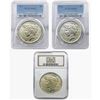 Image 4 : 1922-1923 BU Silver Peace Dollars [7 Coins] PCGS,NGC MS63-64