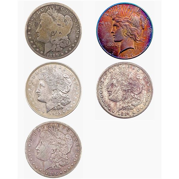 US Dollars [5] 1887-1926 Better Dates