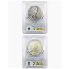 Image 2 : 1921-1926 Peace Silver Dollars [2] PCGS Genuine