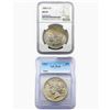 Image 1 : [2]1884-O & 1921 Silver Morgan & Peace Dollars ICG/NGC