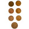 Image 1 : [7]1870-1919 Indian Head/Wheat Cents & 2C Coin