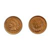 Image 4 : [7]1870-1919 Indian Head/Wheat Cents & 2C Coin