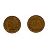 Image 8 : [7]1870-1919 Indian Head/Wheat Cents & 2C Coin