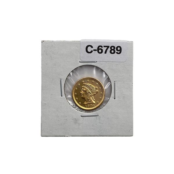1904 $2.50 Gold Quarter Eagle