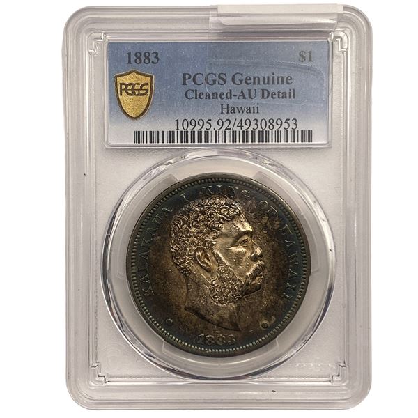 1883 Kingdom of Hawaii Dollar PCGS Genuine