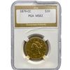 Image 1 : 1879-CC $10 Gold Eagle PGA MS62