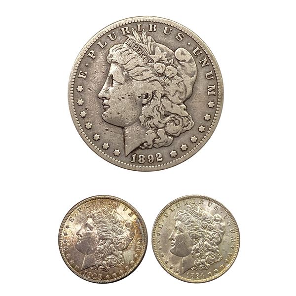 [3]1884-1900 Morgan Silver Dollar