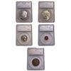 Image 1 : [5]1844-1973 Assorted U.S. Coins [LC-$1] SEGS