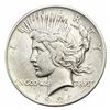 Image 1 : 1921 Peace Silver Dollar LIGHTLY CIRCULATED