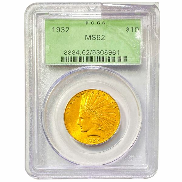 1932 $10 Gold Eagle PCGS MS62