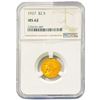 Image 1 : 1927 $2.50 Gold Quarter Eagle NGC MS62