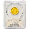 Image 2 : 2016-W 25c 1/4oz Gold 100th Anniversary PCGS SP70